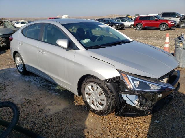 5NPD74LF3KH482585 - 2019 HYUNDAI ELANTRA SE SILVER photo 4