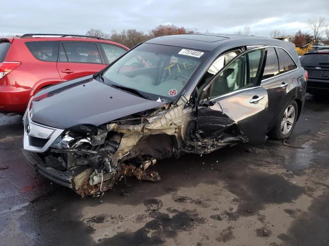 2HNYD2H36DH521737 - 2013 ACURA MDX ADVANC TECHNOLOGY Сұр фото 1