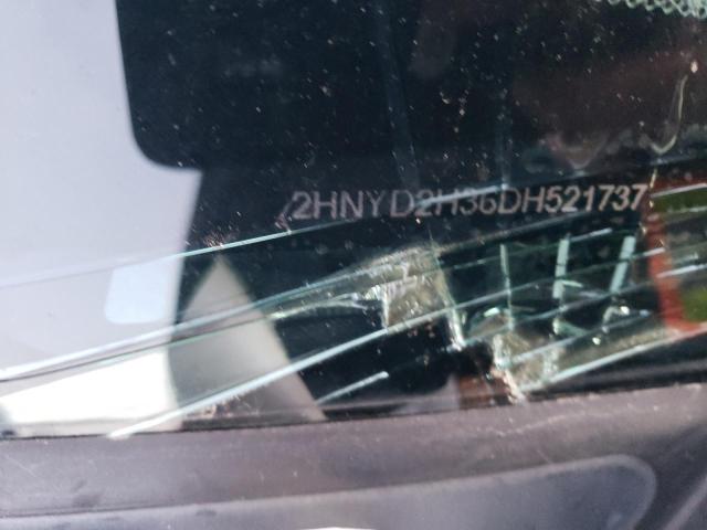 2HNYD2H36DH521737 - 2013 ACURA MDX ADVANC TECHNOLOGY Сұр фото 13