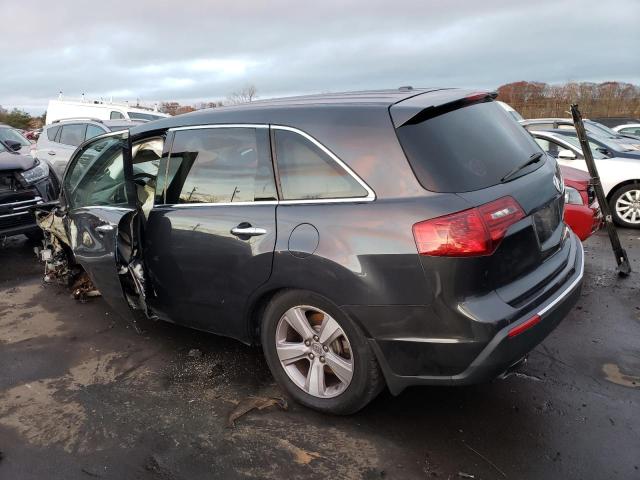 2HNYD2H36DH521737 - 2013 ACURA MDX ADVANC TECHNOLOGY Сұр фото 2