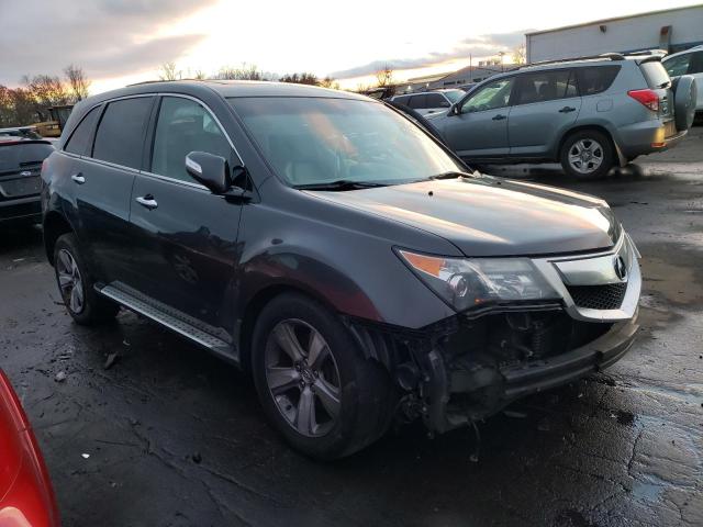 2HNYD2H36DH521737 - 2013 ACURA MDX ADVANC TECHNOLOGY Сұр фото 4