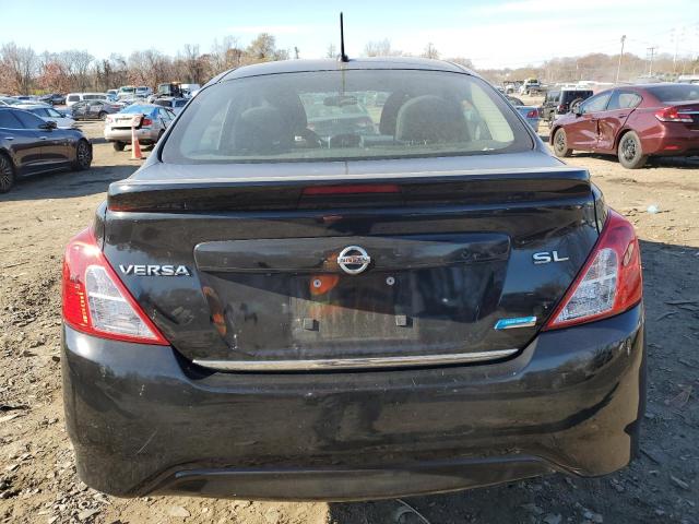 3N1CN7AP9GL868162 - 2016 NISSAN VERSA S BLACK photo 6