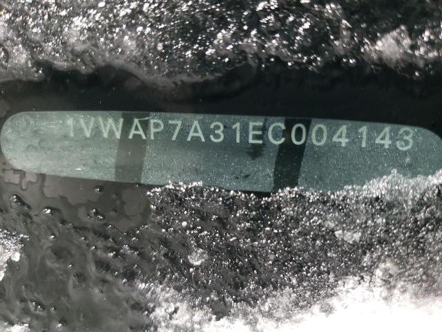 1VWAP7A31EC004143 - 2014 VOLKSWAGEN PASSAT S SILVER photo 13