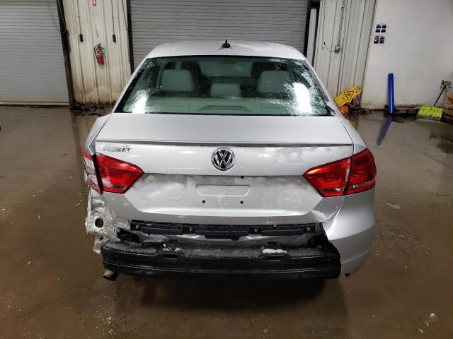 1VWAP7A31EC004143 - 2014 VOLKSWAGEN PASSAT S SILVER photo 6