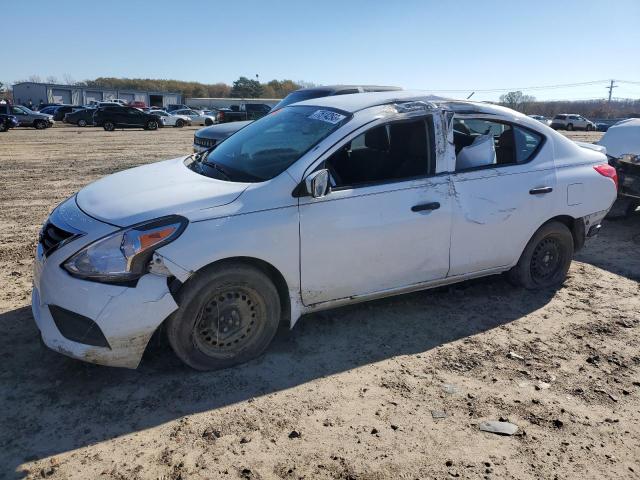 3N1CN7AP8JL859993 - 2018 NISSAN VERSA S WHITE photo 1