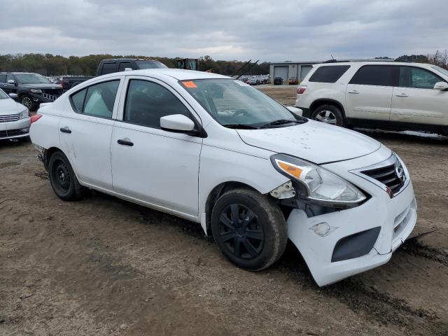 3N1CN7AP8JL859993 - 2018 NISSAN VERSA S WHITE photo 4