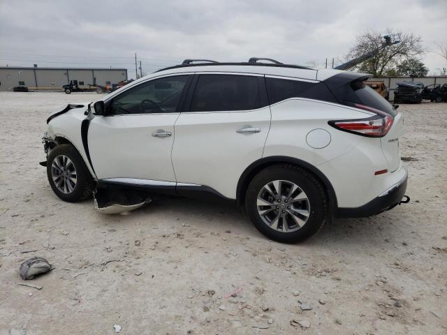 5N1AZ2MG8JN149091 - 2018 NISSAN MURANO S WHITE photo 2