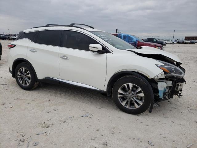 5N1AZ2MG8JN149091 - 2018 NISSAN MURANO S WHITE photo 4