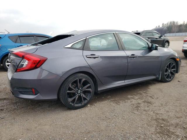 2HGFC2F8XLH027458 - 2020 HONDA CIVIC SPORT 灰色 照片 3