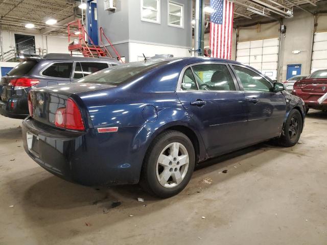 1G1ZG57B784303104 - 2008 CHEVROLET MALIBU LS BLUE photo 3