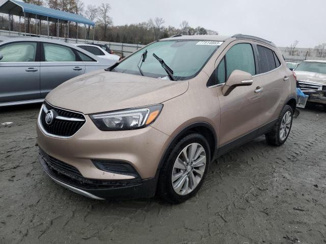 KL4CJASB2JB571827 - 2018 BUICK ENCORE PREFERRED TAN photo 1