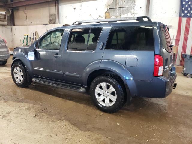 5N1AR18W15C757354 - 2005 NISSAN PATHFINDER LE BLUE photo 2
