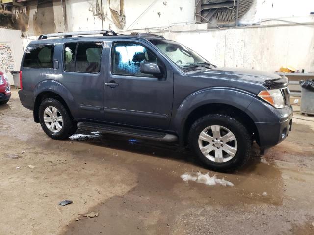 5N1AR18W15C757354 - 2005 NISSAN PATHFINDER LE BLUE photo 4