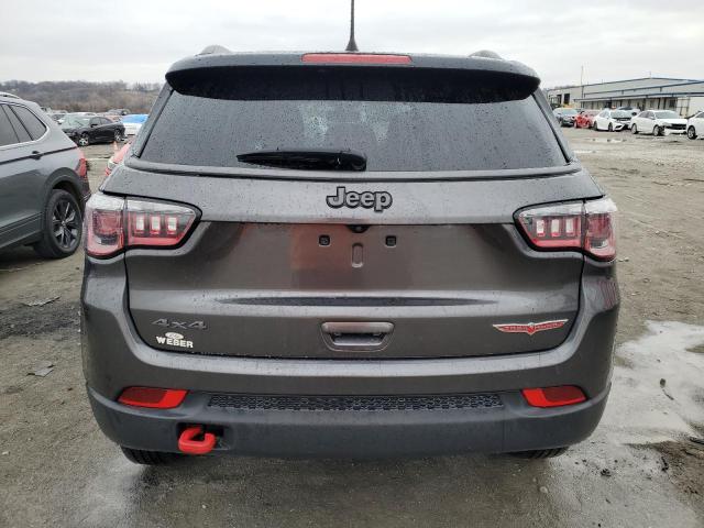 3C4NJDDB7KT722206 - 2019 JEEP COMPASS TRAILHAWK GRAY photo 6