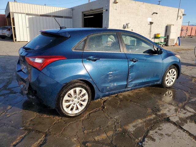 KMHD35LH9GU309648 - 2016 HYUNDAI ELANTRA GT BLUE photo 3