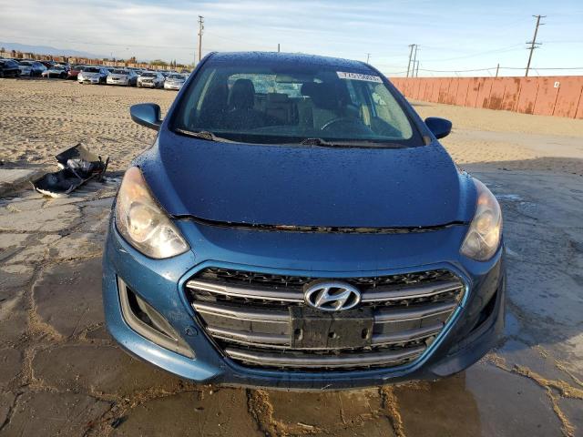 KMHD35LH9GU309648 - 2016 HYUNDAI ELANTRA GT BLUE photo 5