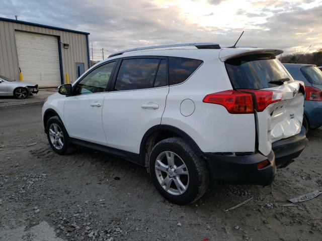 JTMRFREV2FJ037830 - 2015 TOYOTA RAV4 XLE WHITE photo 2