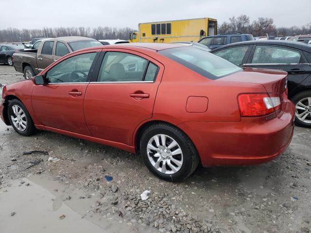 4A32B3FF3CE013572 - 2012 MITSUBISHI GALANT ES RED photo 2