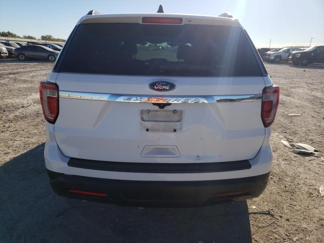 1FM5K7B82JGC27092 - 2018 FORD EXPLORER WHITE photo 6