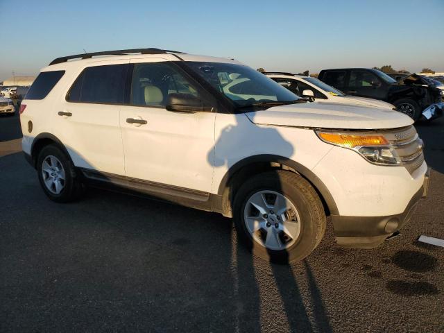 1FM5K7B83EGB79141 - 2014 FORD EXPLORER WHITE photo 4