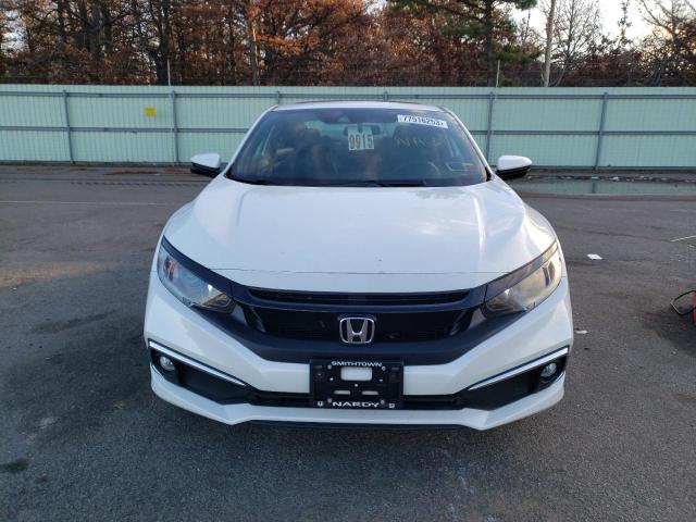 2HGFC3B39LH351677 - 2020 HONDA CIVIC EX WHITE photo 5