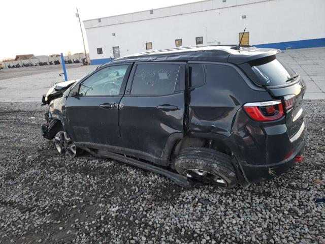 3C4NJDDBXHT659692 - 2017 JEEP COMPASS TRAILHAWK BLACK photo 2