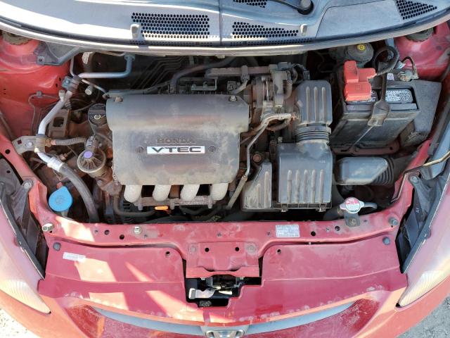 JHMGD38617S058175 - 2007 HONDA FIT S 红色 照片 11