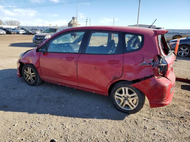 JHMGD38617S058175 - 2007 HONDA FIT S 红色 照片 2