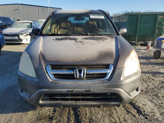 JHLRD68414C003857 - 2004 HONDA CR-V LX BROWN photo 5