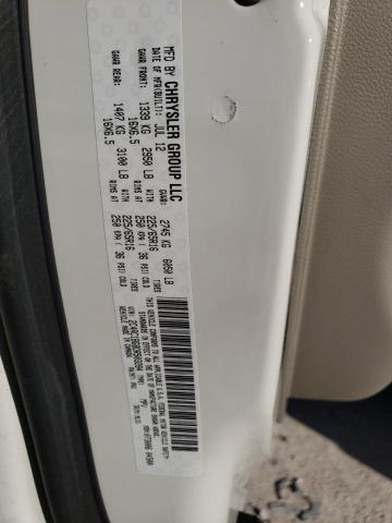 2C4RC1BG8DR503284 - 2013 CHRYSLER TOWN & COU TOURING 白色 照片 13