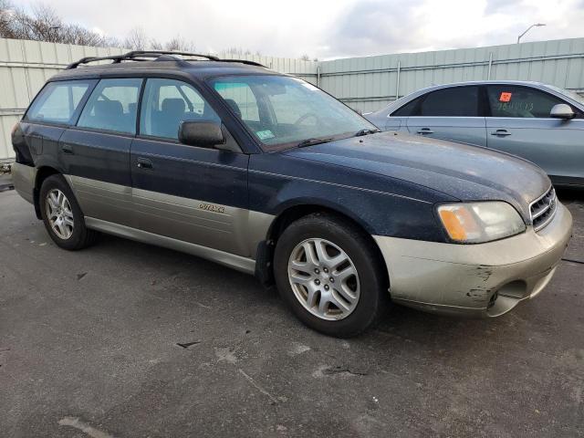 4S3BH675227643076 - 2002 SUBARU LEGACY OUTBACK AWP 蓝色 照片 4