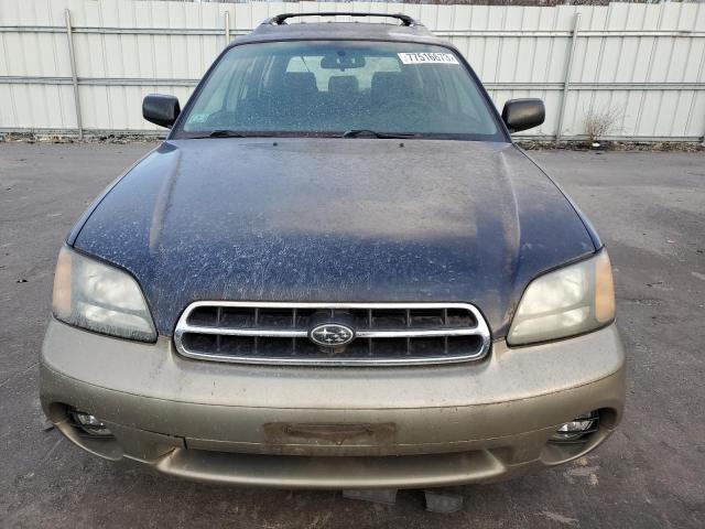 4S3BH675227643076 - 2002 SUBARU LEGACY OUTBACK AWP 蓝色 照片 5