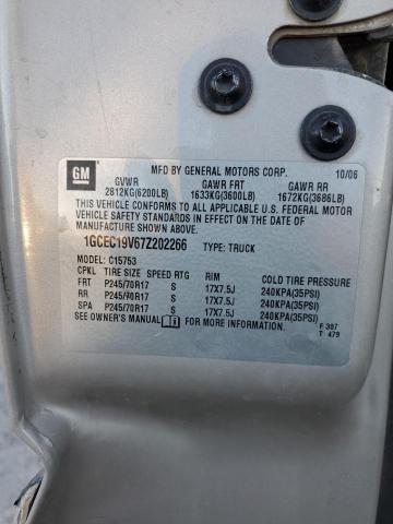 1GCEC19V67Z202266 - 2007 CHEVROLET SILVERADO C1500 CLASSIC TAN photo 13