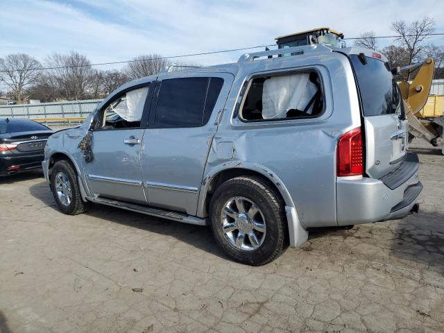 5N3AA08C36N814254 - 2006 INFINITI QX56 SILVER photo 2