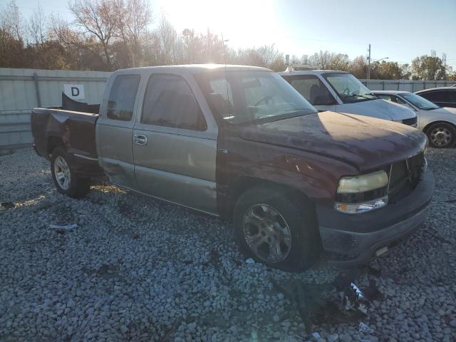 2GCEC19W3Y1326014 - 2000 CHEVROLET SILVERADO C1500 MAROON photo 4