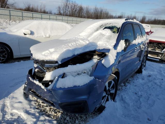 JF2SJABC6HH474990 - 2017 SUBARU FORESTER 2.5I BLUE photo 1