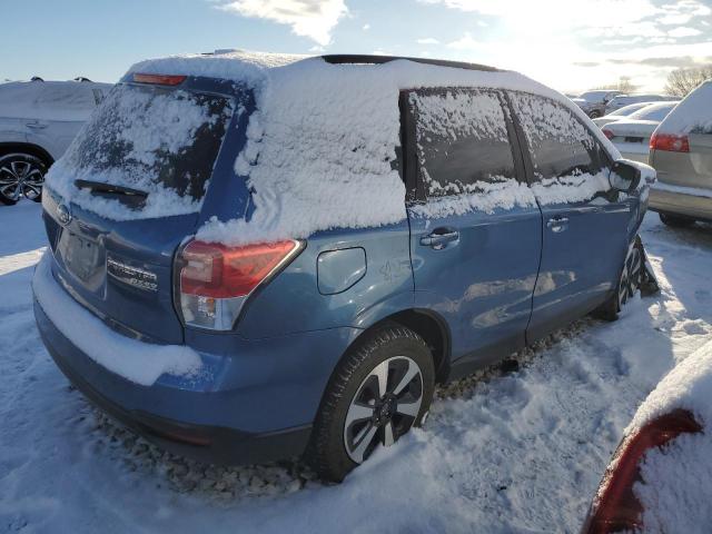 JF2SJABC6HH474990 - 2017 SUBARU FORESTER 2.5I BLUE photo 3