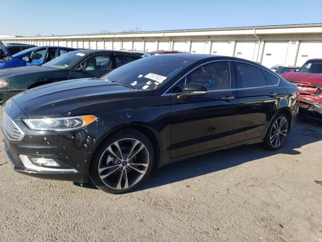 3FA6P0K99JR149306 - 2018 FORD FUSION TITANIUM/PLATINUM BLACK photo 1