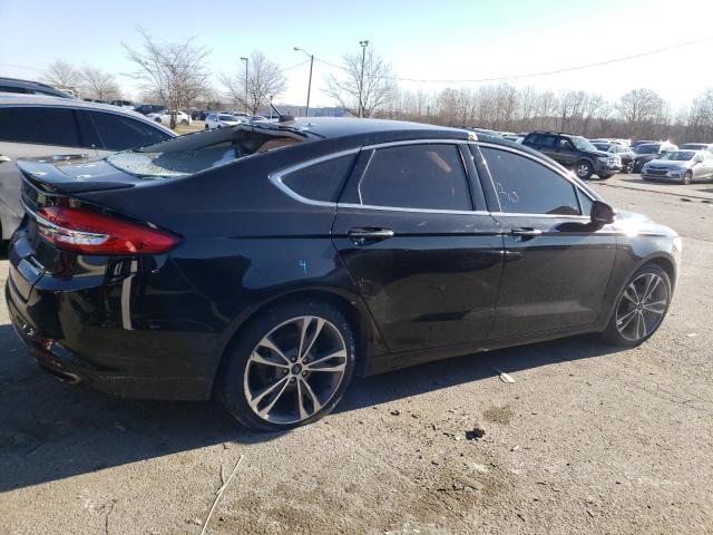 3FA6P0K99JR149306 - 2018 FORD FUSION TITANIUM/PLATINUM BLACK photo 3