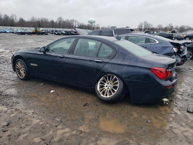 WBAYB6C55ED225048 - 2014 BMW 750 XI BLUE photo 2