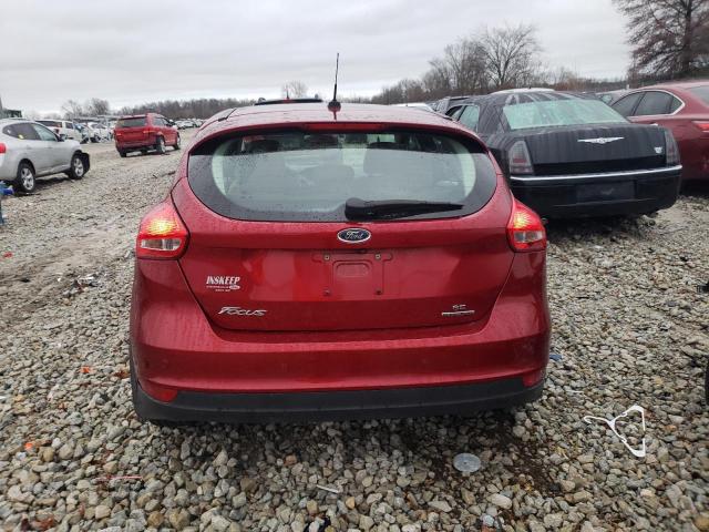 1FADP3K22GL378140 - 2016 FORD FOCUS SE RED photo 6