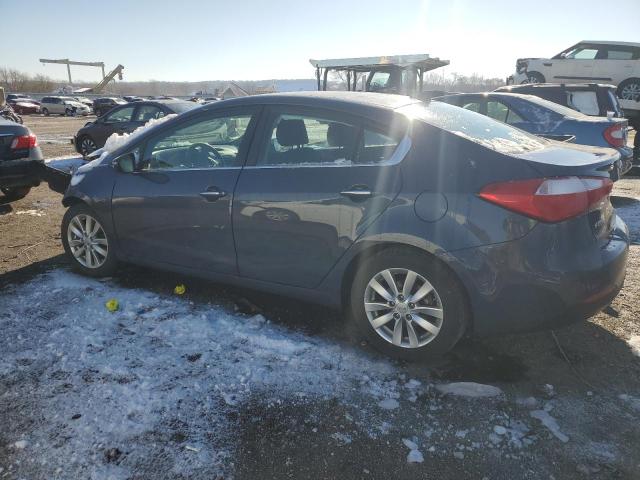 KNAFX4A80F5361383 - 2015 KIA FORTE EX GRAY photo 2