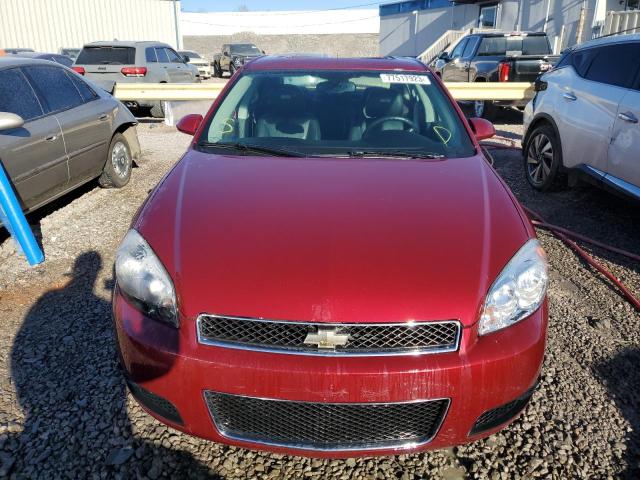 2G1WD57C691169509 - 2009 CHEVROLET IMPALA SS RED photo 5