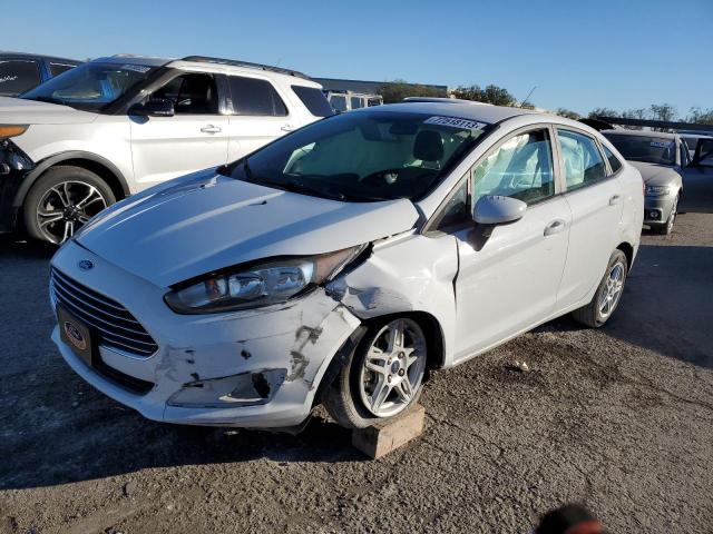 3FADP4BJ2KM120205 - 2019 FORD FIESTA SE WHITE photo 1