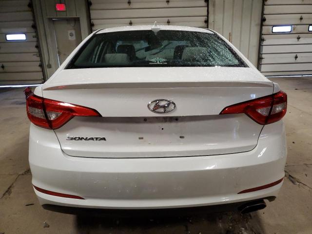 5NPE24AF3HH518256 - 2017 HYUNDAI SONATA SE WHITE photo 6