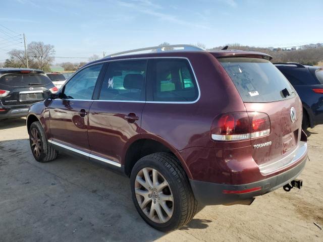 WVGFK7A94AD003970 - 2010 VOLKSWAGEN TOUAREG TDI MAROON photo 2