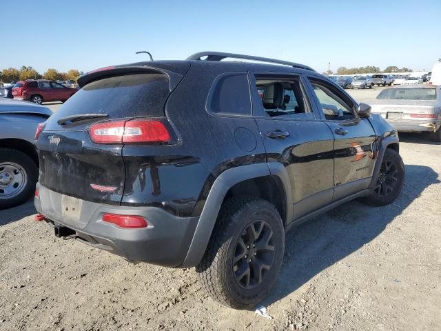 1C4PJMBS9HW530025 - 2017 JEEP CHEROKEE TRAILHAWK BLACK photo 3