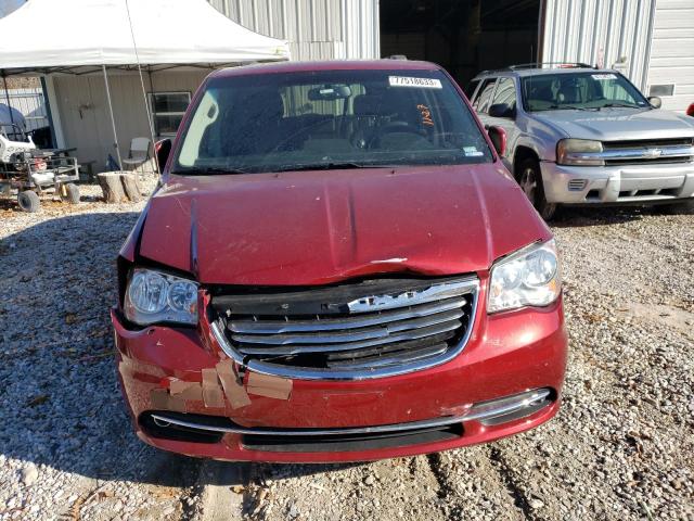 2C4RC1BGXFR588583 - 2015 CHRYSLER TOWN & COU TOURING BURGUNDY photo 5