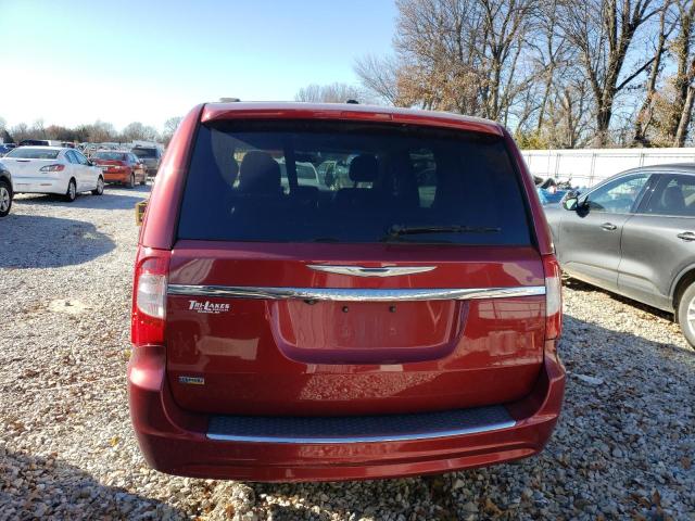 2C4RC1BGXFR588583 - 2015 CHRYSLER TOWN & COU TOURING BURGUNDY photo 6