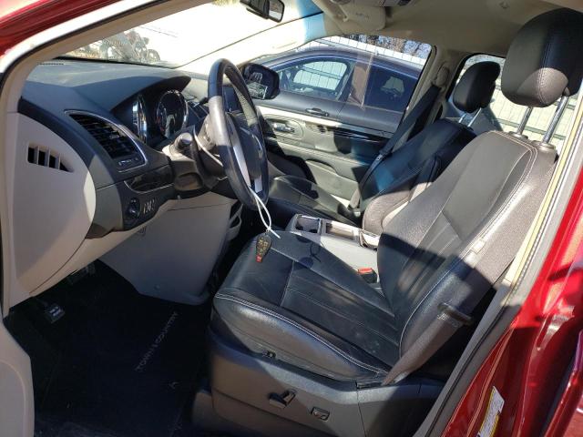 2C4RC1BGXFR588583 - 2015 CHRYSLER TOWN & COU TOURING BURGUNDY photo 7